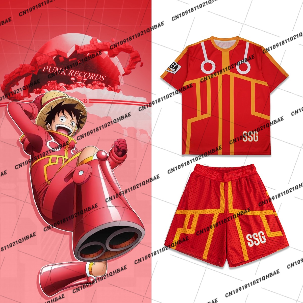 Anime Game Merchandise - Yeni Egghead Adası Monkey D. Luffy