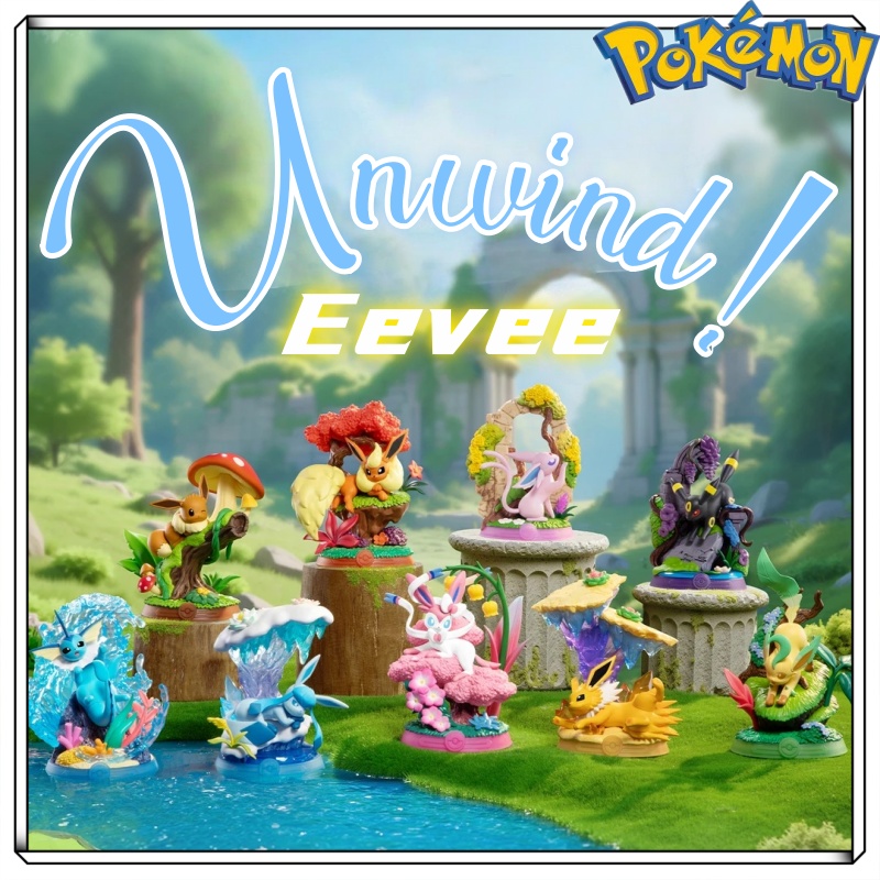 Official Merchandise Anime - Resmi Lisanslı PokéMon Eevee Serisi G3