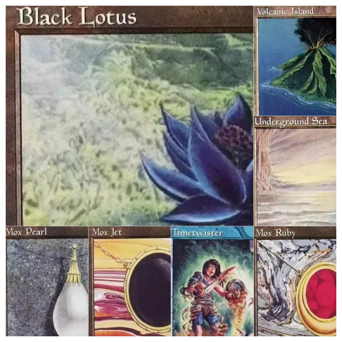 Themed Playing Card - 30. [blacklotus Scrubland] TCG Kart Oyunu