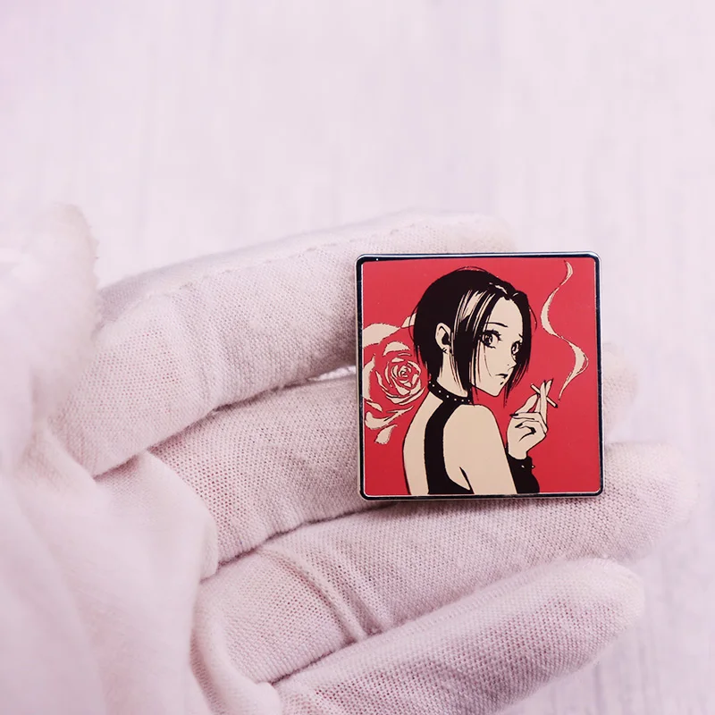 Osaosaki emaye Pin Ai Yazawa M - Nana Anime Merchandise incelemesi ve fiyatı